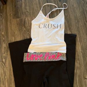 Victoria’s Secret yoga pants/Tank
